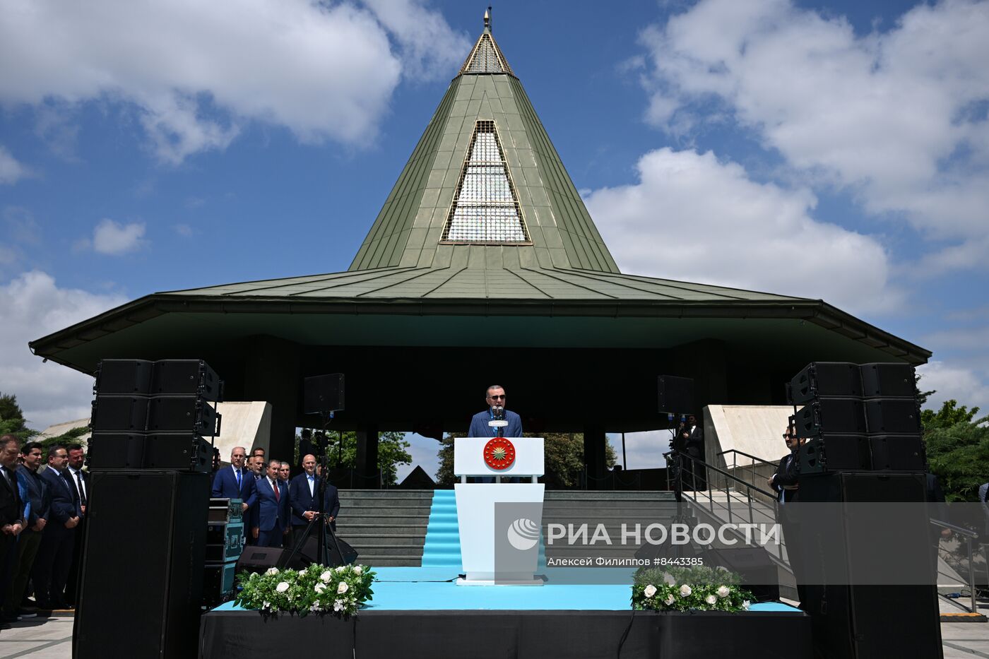 Предвыборные мероприятия президента Турции Р. Эрдогана