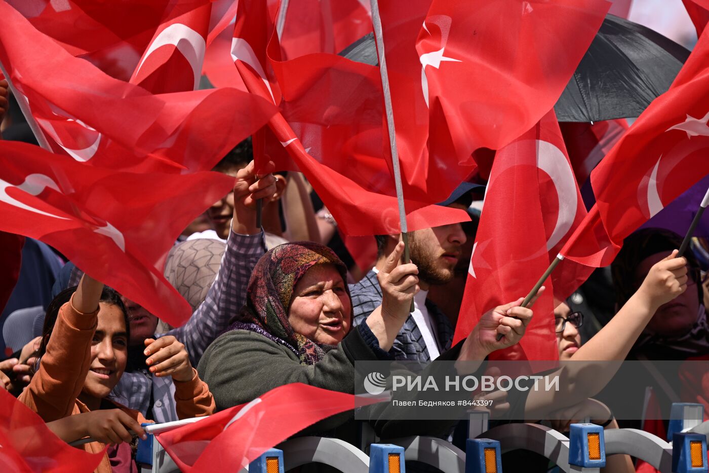 Предвыборные мероприятия президента Турции Р. Эрдогана
