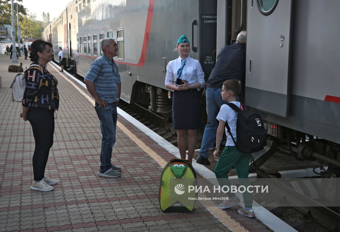 Запуск поездов "Таврия" между Москвой и Феодосией