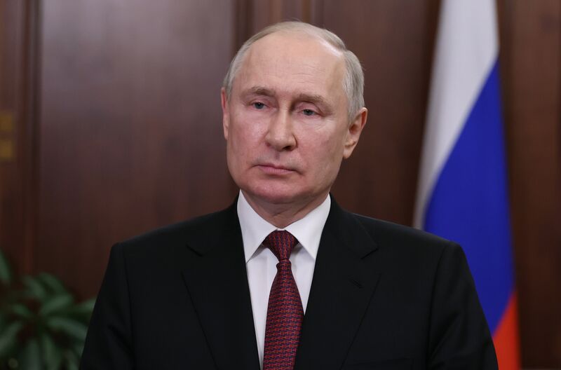 Видеообращение президента РФ В. Путина по случаю Дня пограничника