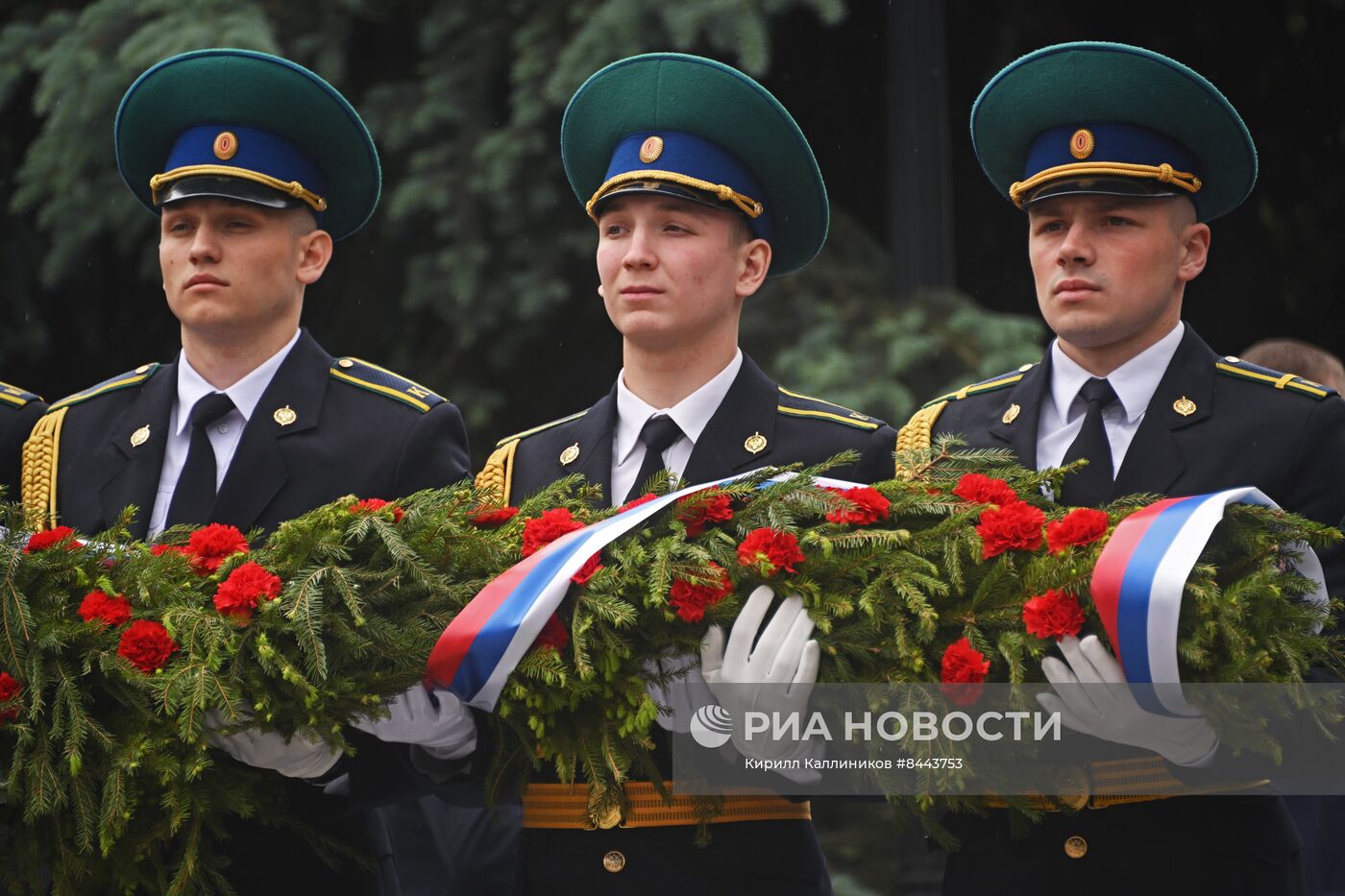 Празднование Дня пограничника в Москве