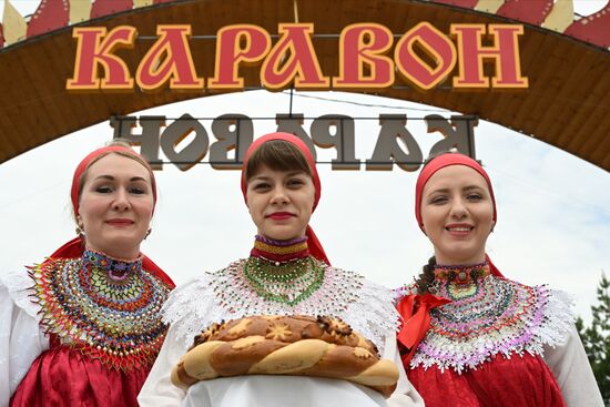 Фольклорный праздник "Каравон" в Татарстане