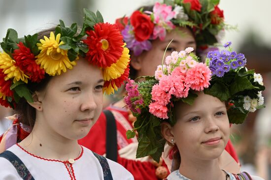 Фольклорный праздник "Каравон" в Татарстане