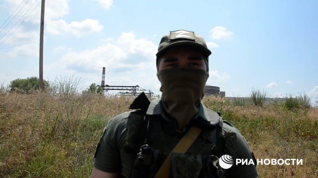 Украинские боевики предприняли попытку атаковать ЗАЭС при помощи ударного БПЛА