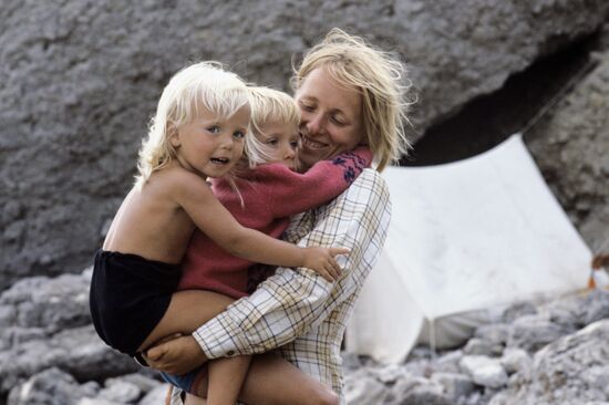 Международная экспедиция "Аквакультура - 87"