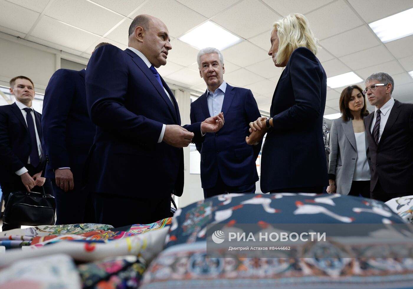 Премьер-министр РФ М. Мишустин посетил технопарк "Калибр"
