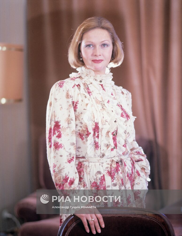 Советская актриса Наталья Гундарева