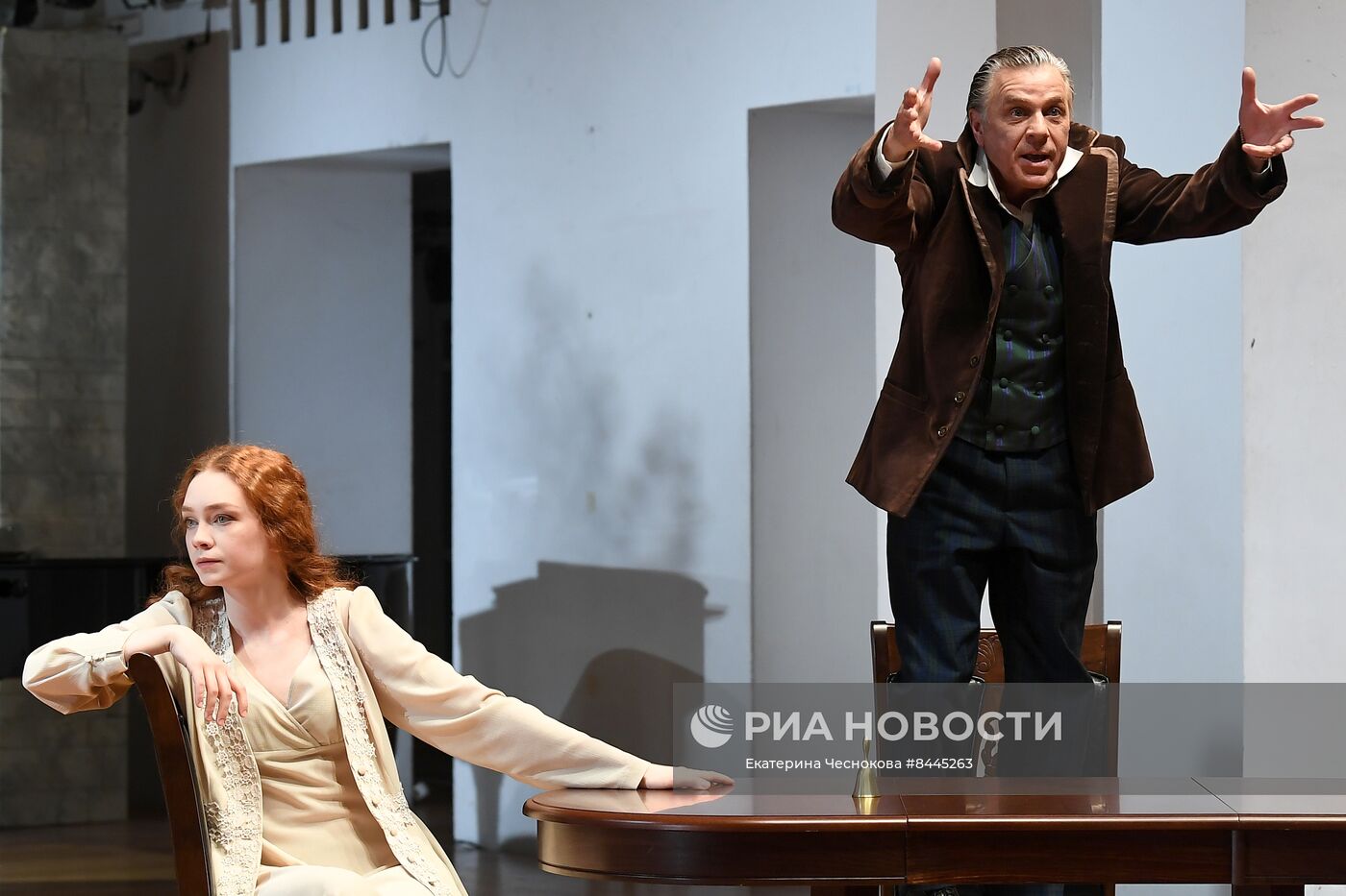 Спектакль "Васса Железнова" в театре "Школа драматического искусства"
