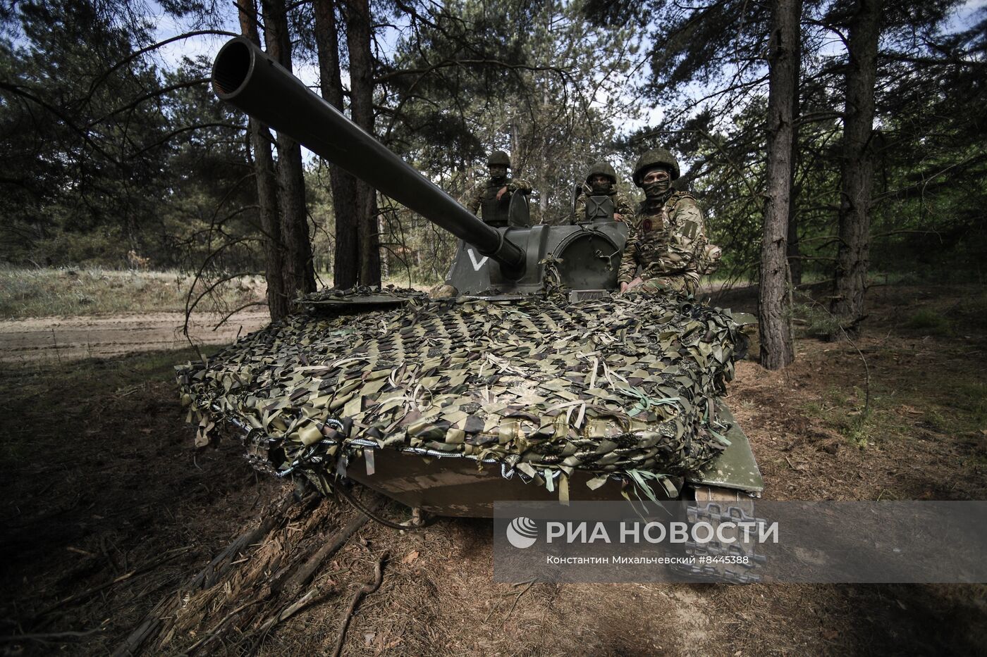 Работа расчёта БЛА Орлан-30 по разведке и обнаружению противника