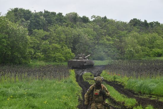 Боевая работа 1-й Танковой армии ЗВО на Сватовском направлении