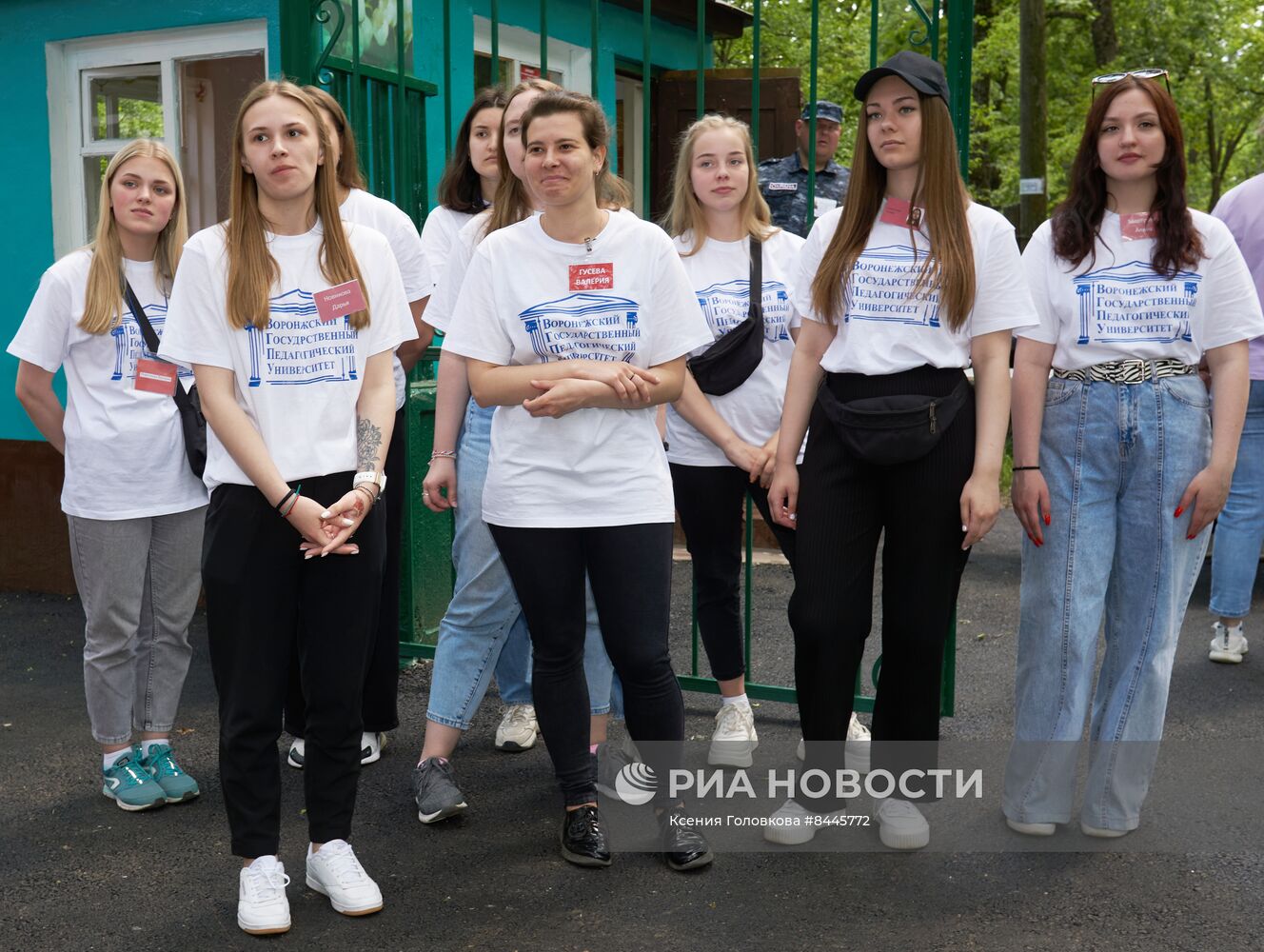 Дети из приграничных районов Белгородской области прибыли в лагерь под Воронежем