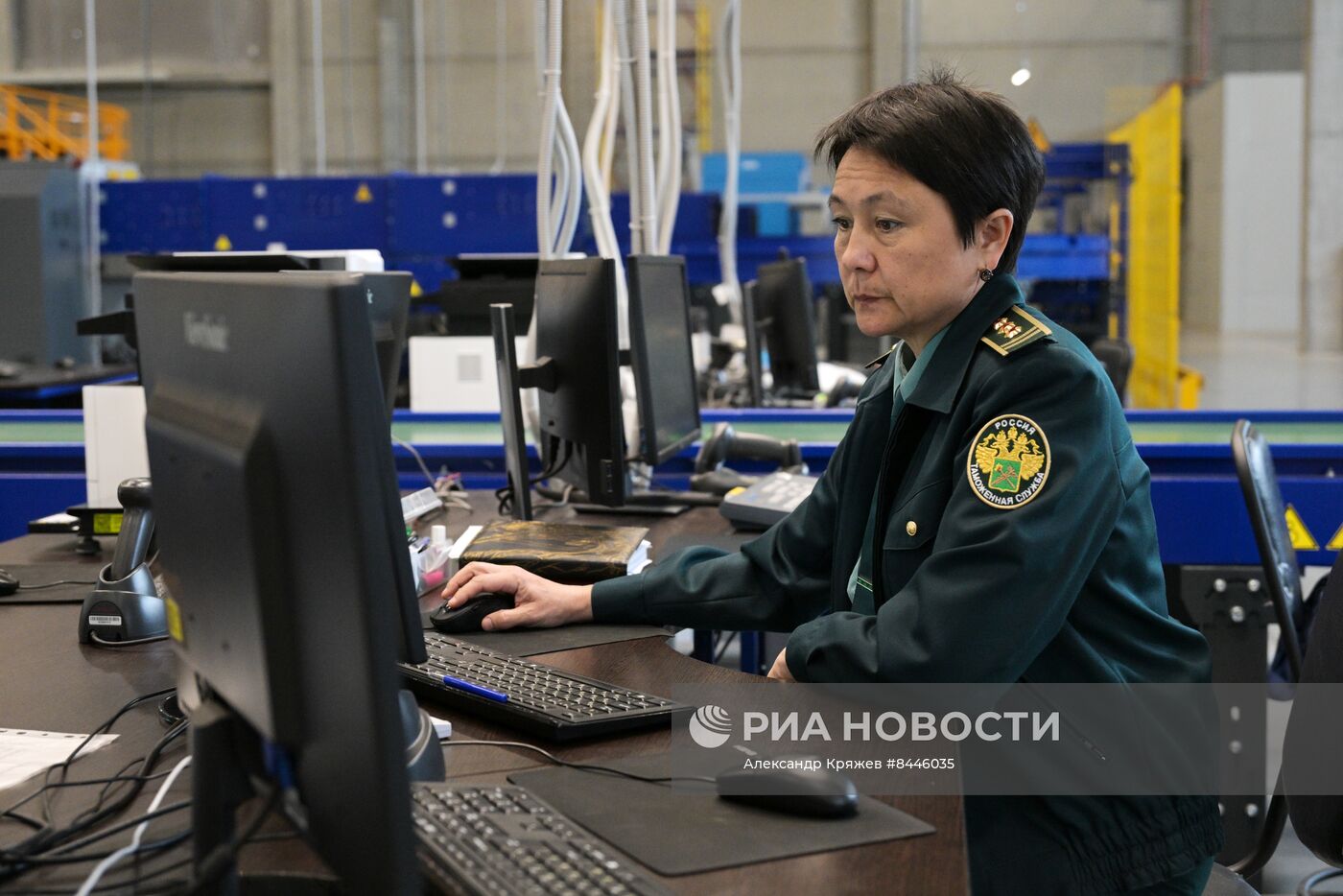 Работа почтового таможенного поста в Новосибирске