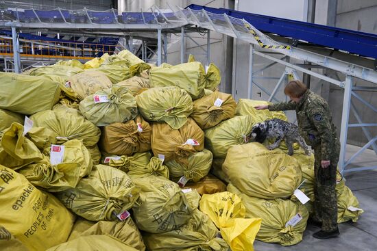 Работа почтового таможенного поста в Новосибирске