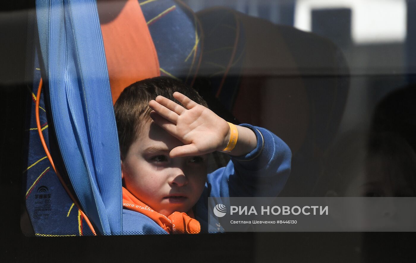 Отъезд детей на отдых в оздоровительные лагеря