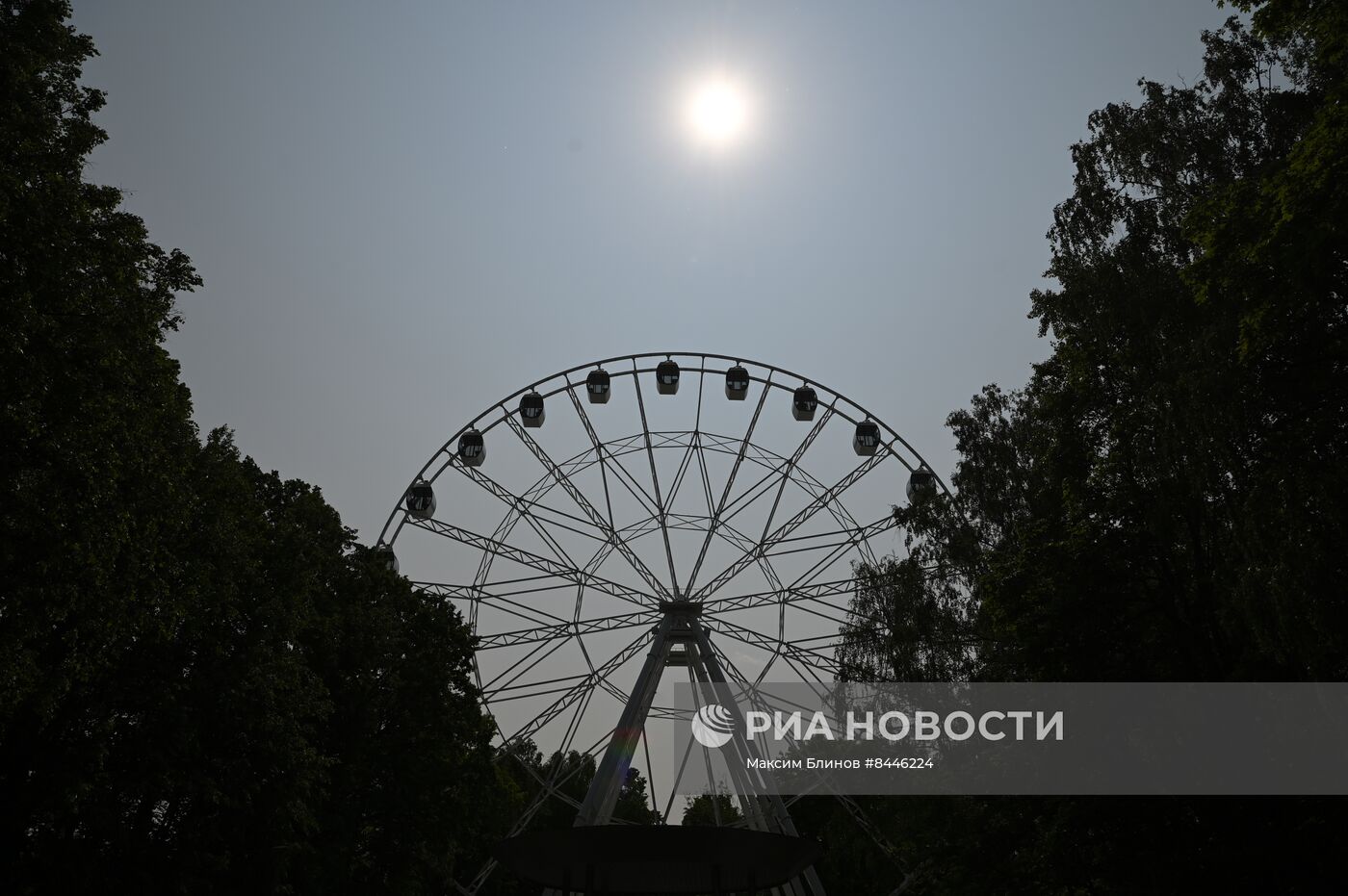 Открытие самого высокого колеса обозрения в Московской области