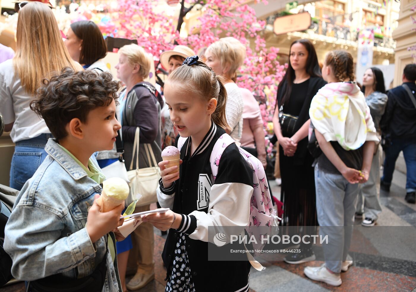 День мороженого в ГУМе