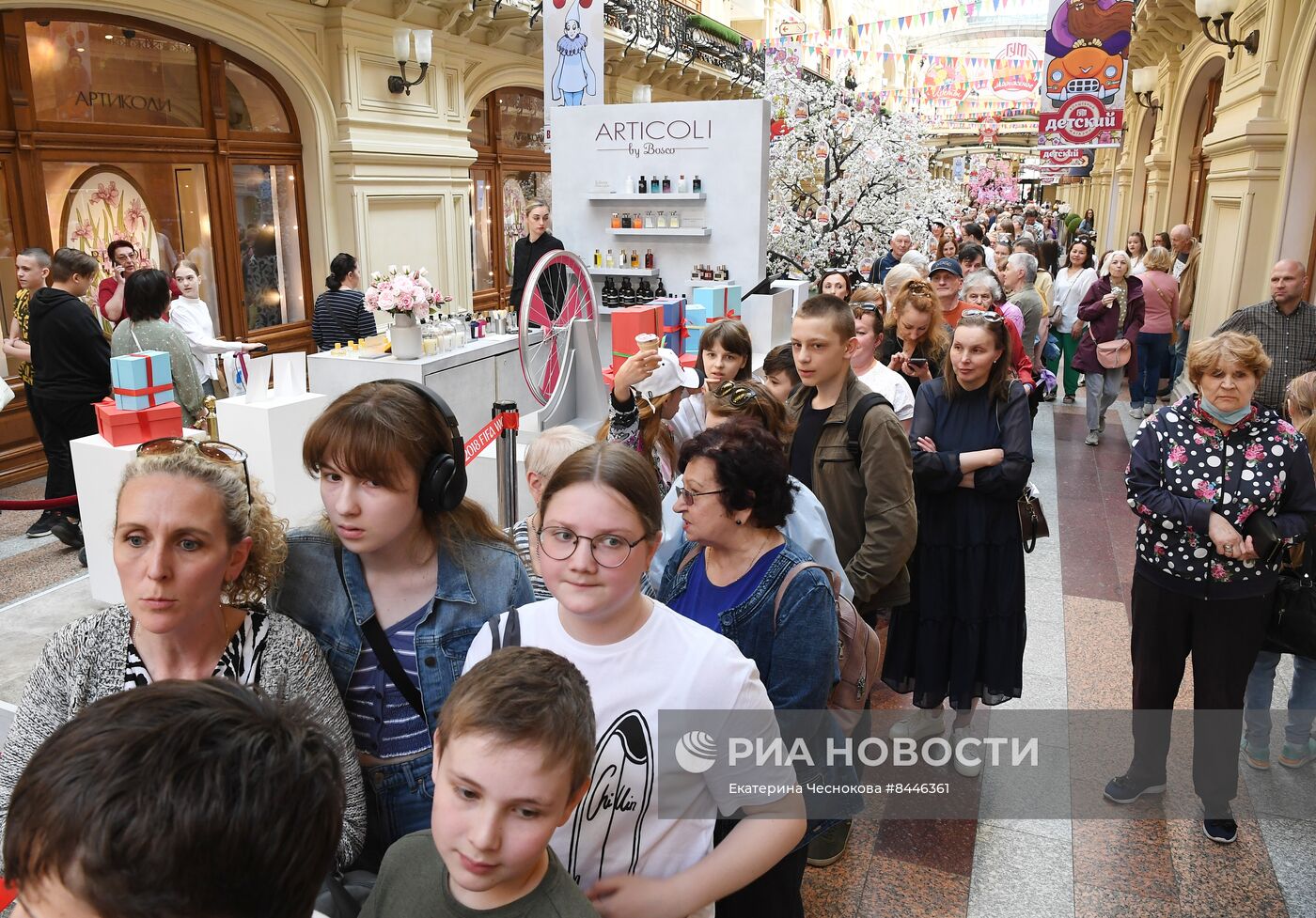 День мороженого в ГУМе