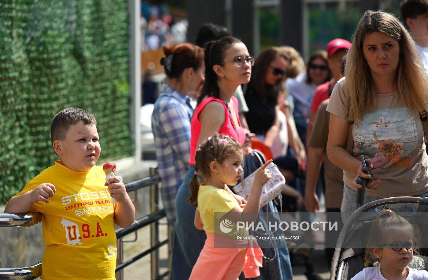 День защиты детей в Московском зоопарке