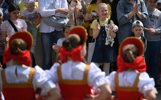 День защиты детей в Московском зоопарке