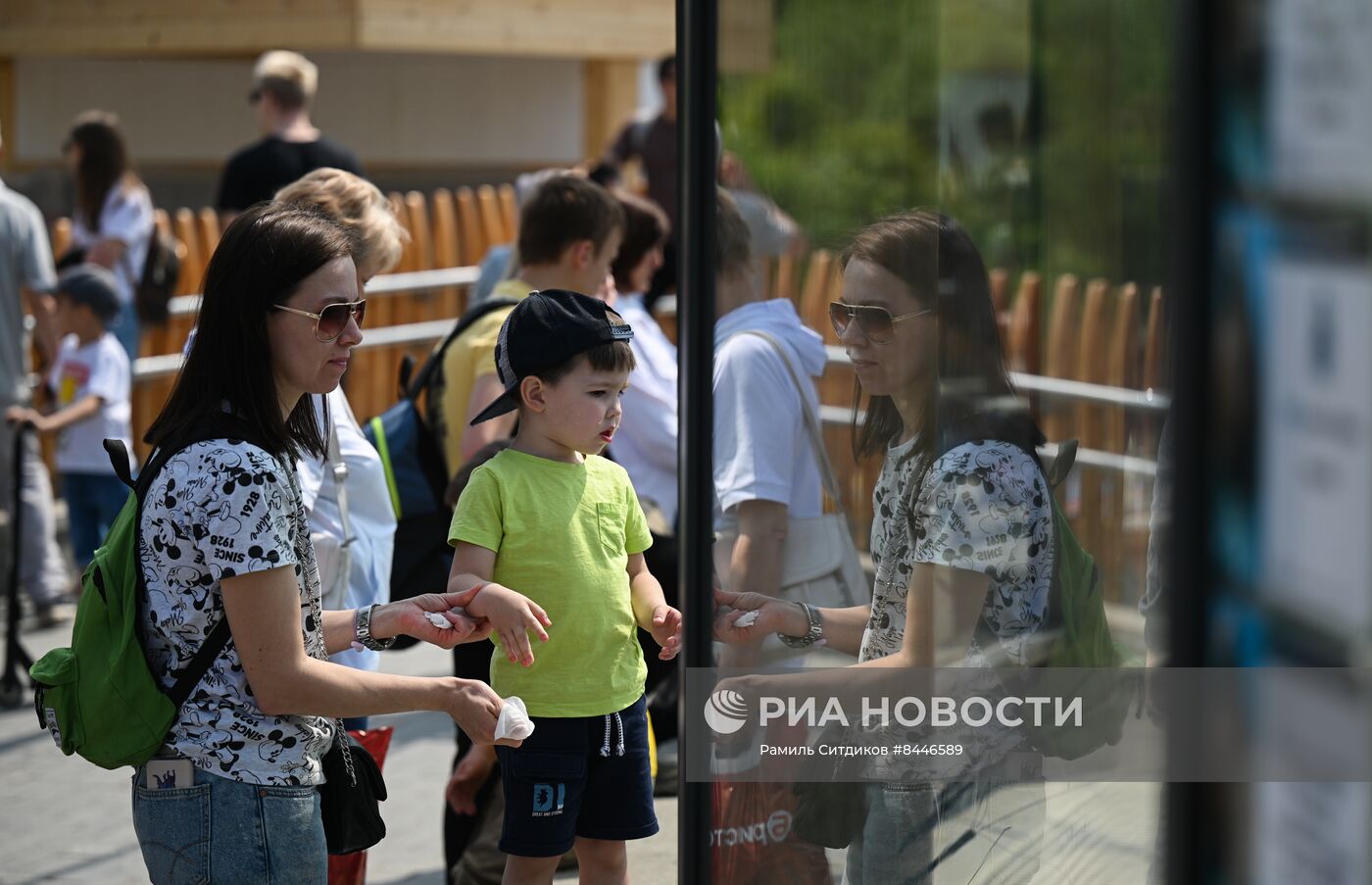 День защиты детей в Московском зоопарке