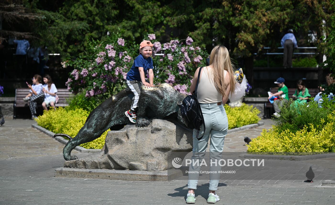 День защиты детей в Московском зоопарке