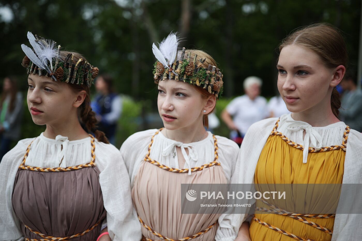 Празднование Дня защиты детей во Всероссийском детском центре "Орлёнок"