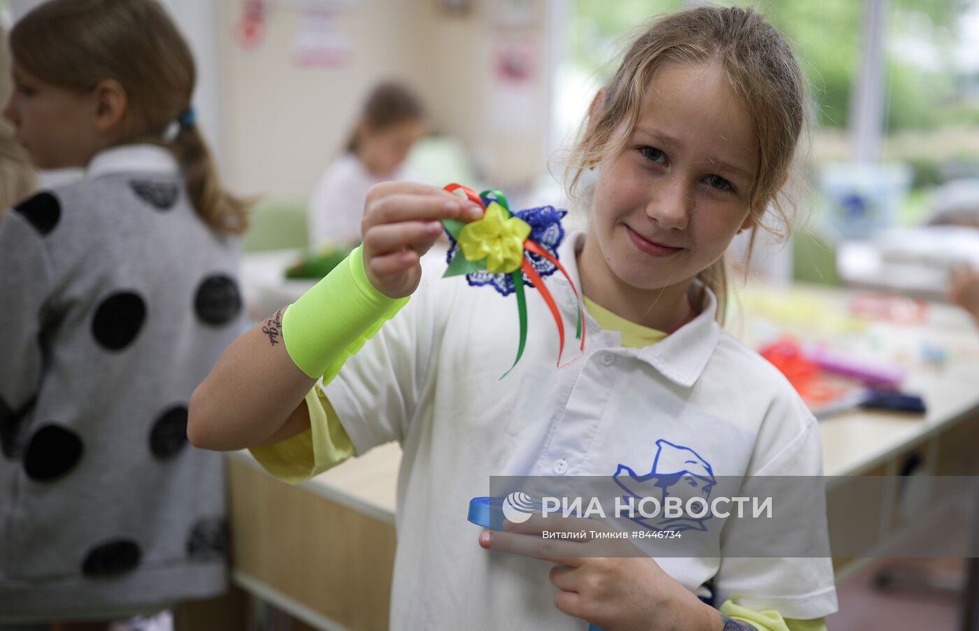 Празднование Дня защиты детей во Всероссийском детском центре "Орлёнок"