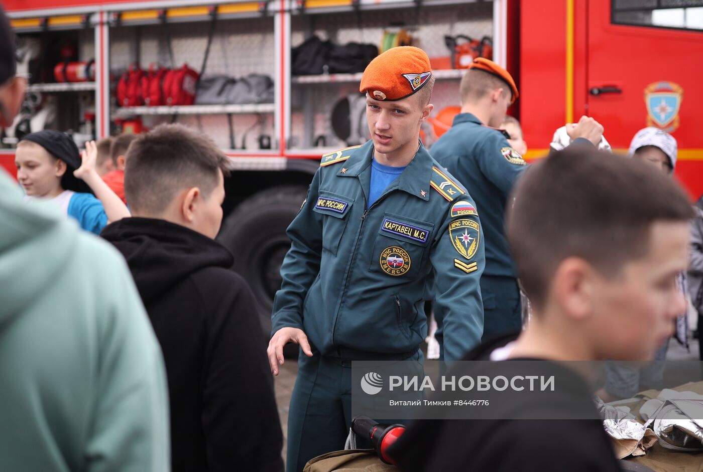 Празднование Дня защиты детей во Всероссийском детском центре "Орлёнок"