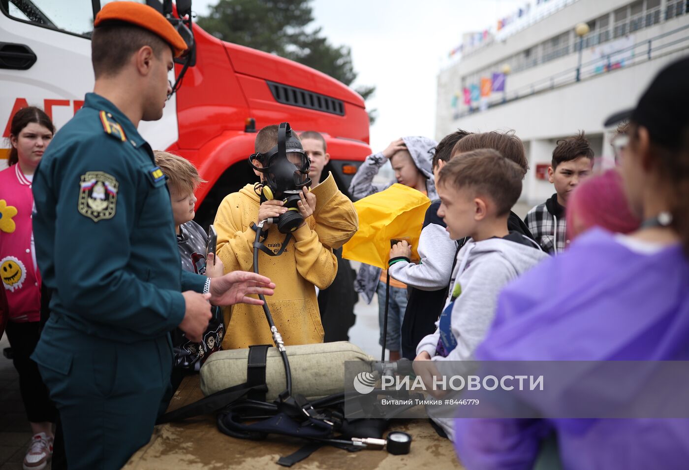 Празднование Дня защиты детей во Всероссийском детском центре "Орлёнок"