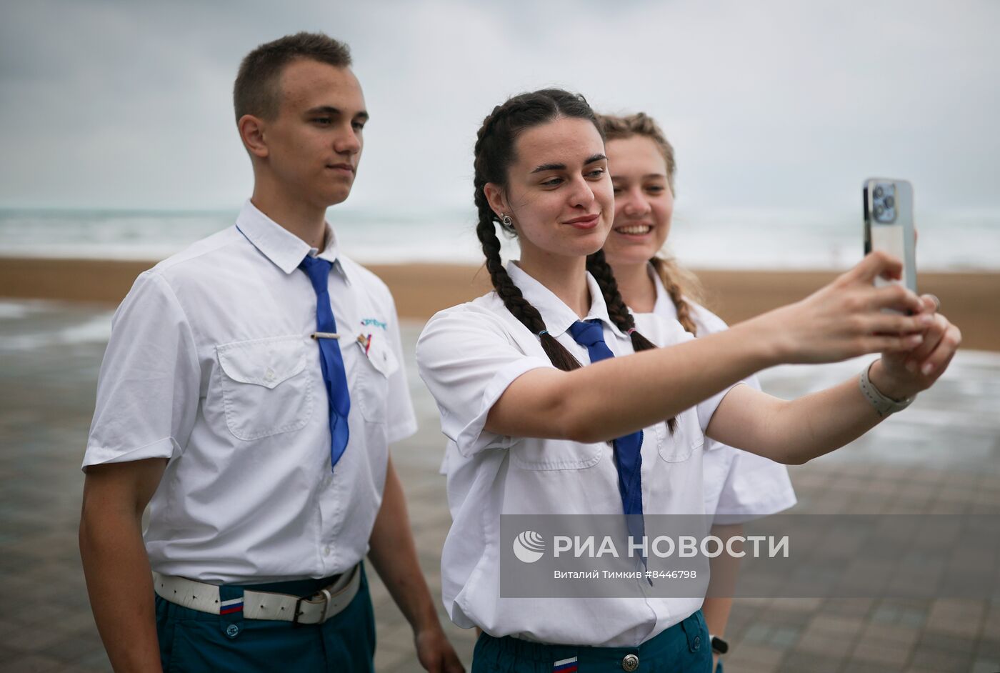 Празднование Дня защиты детей во Всероссийском детском центре "Орлёнок"