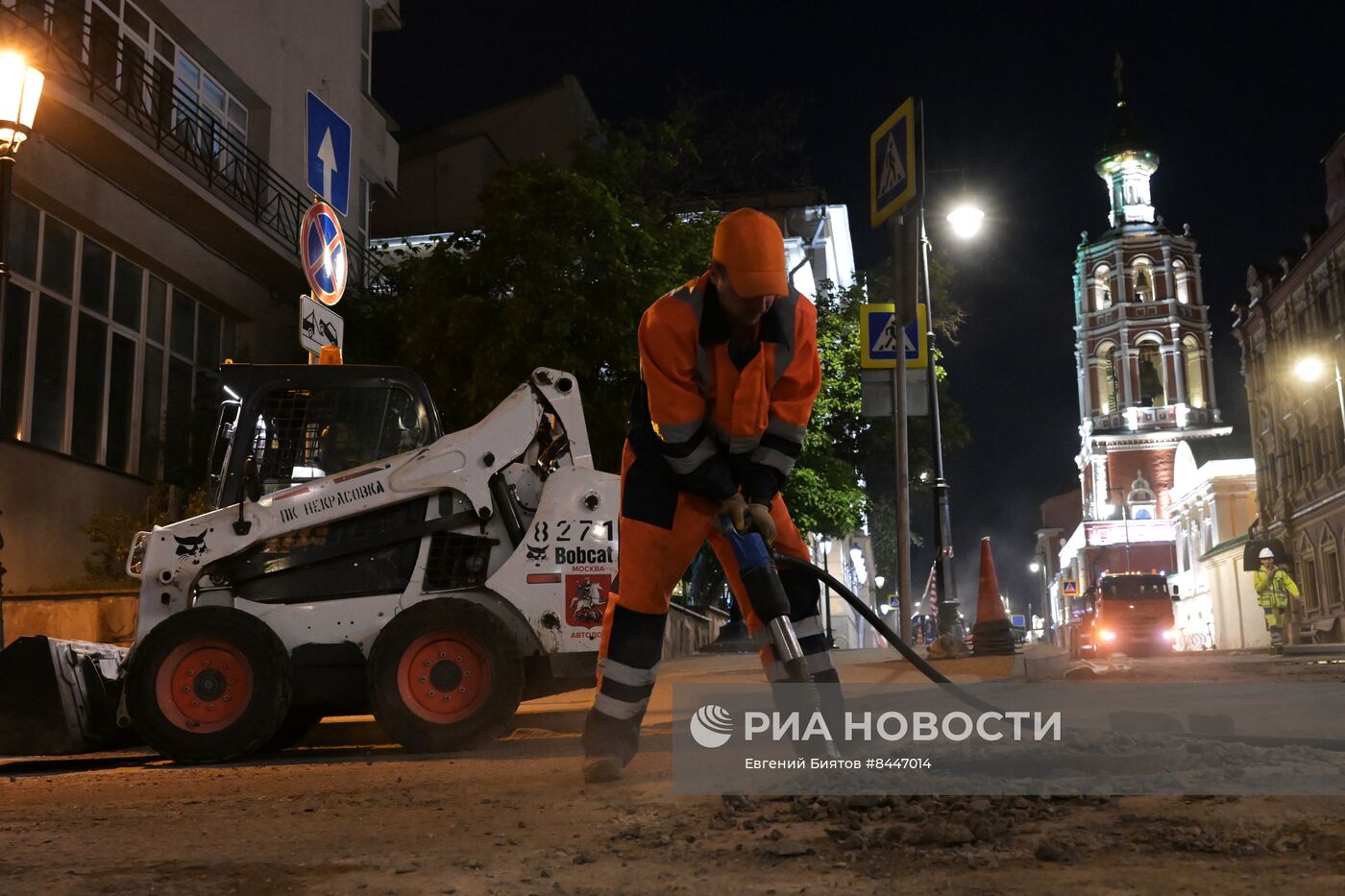 Работы по замене асфальта в Москве