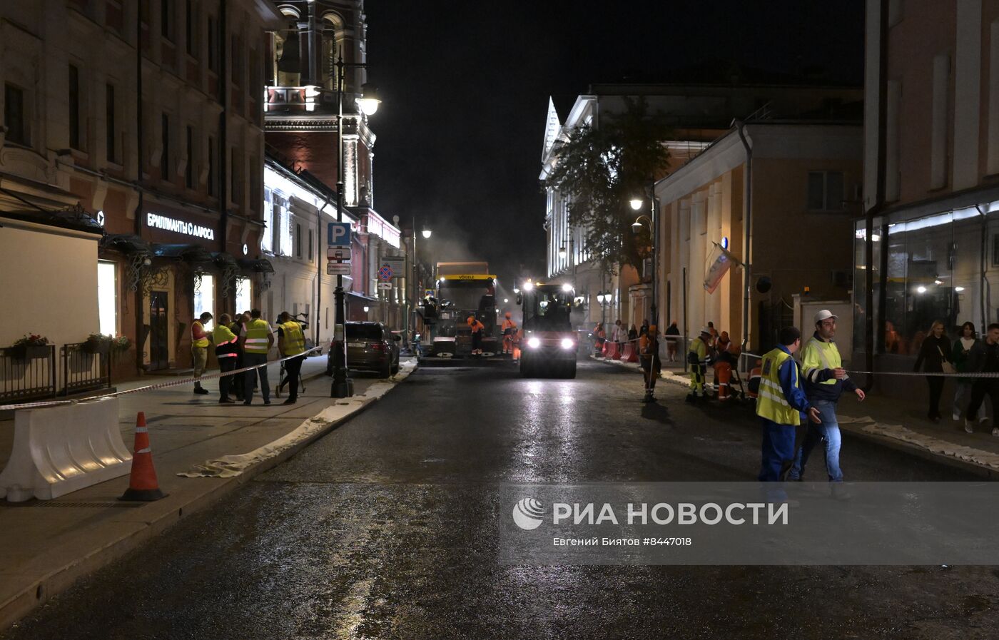 Работы по замене асфальта в Москве