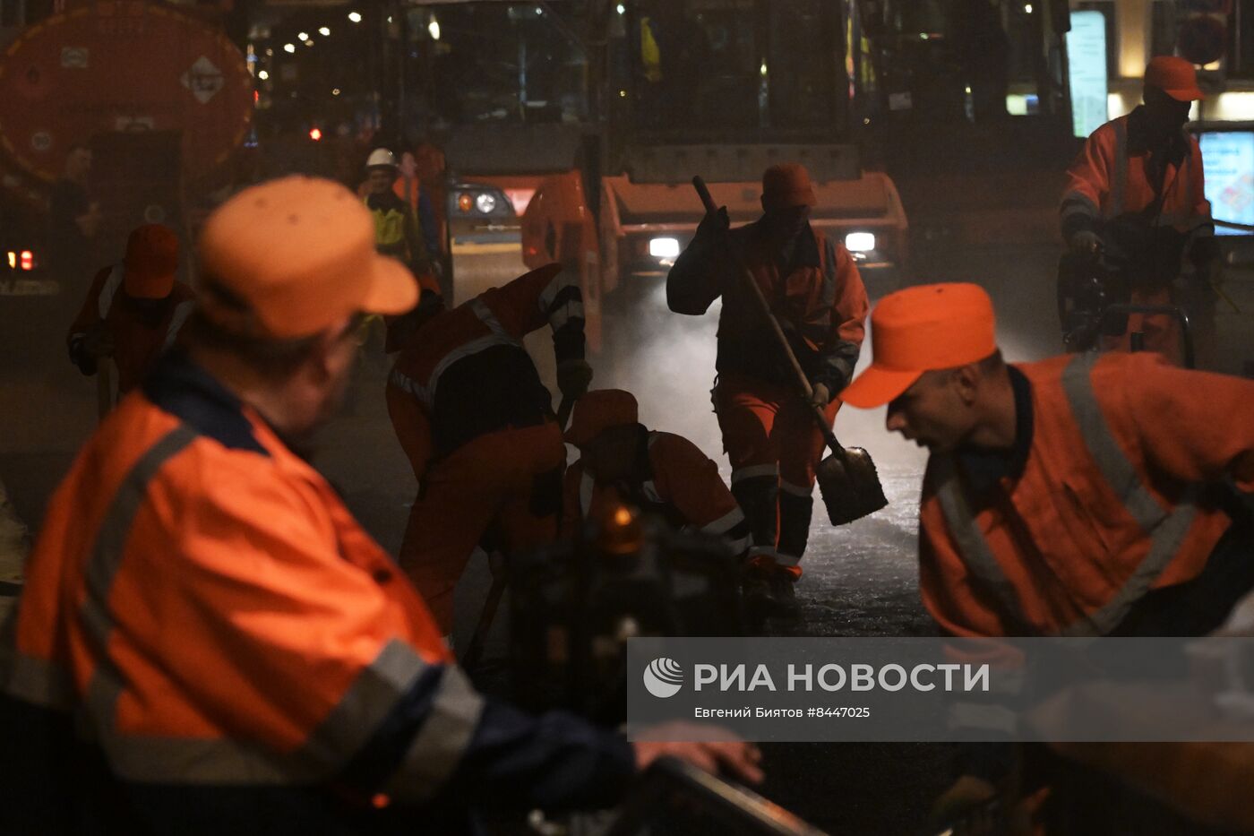 Работы по замене асфальта в Москве