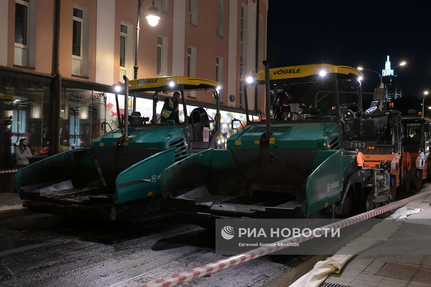 Работы по замене асфальта в Москве