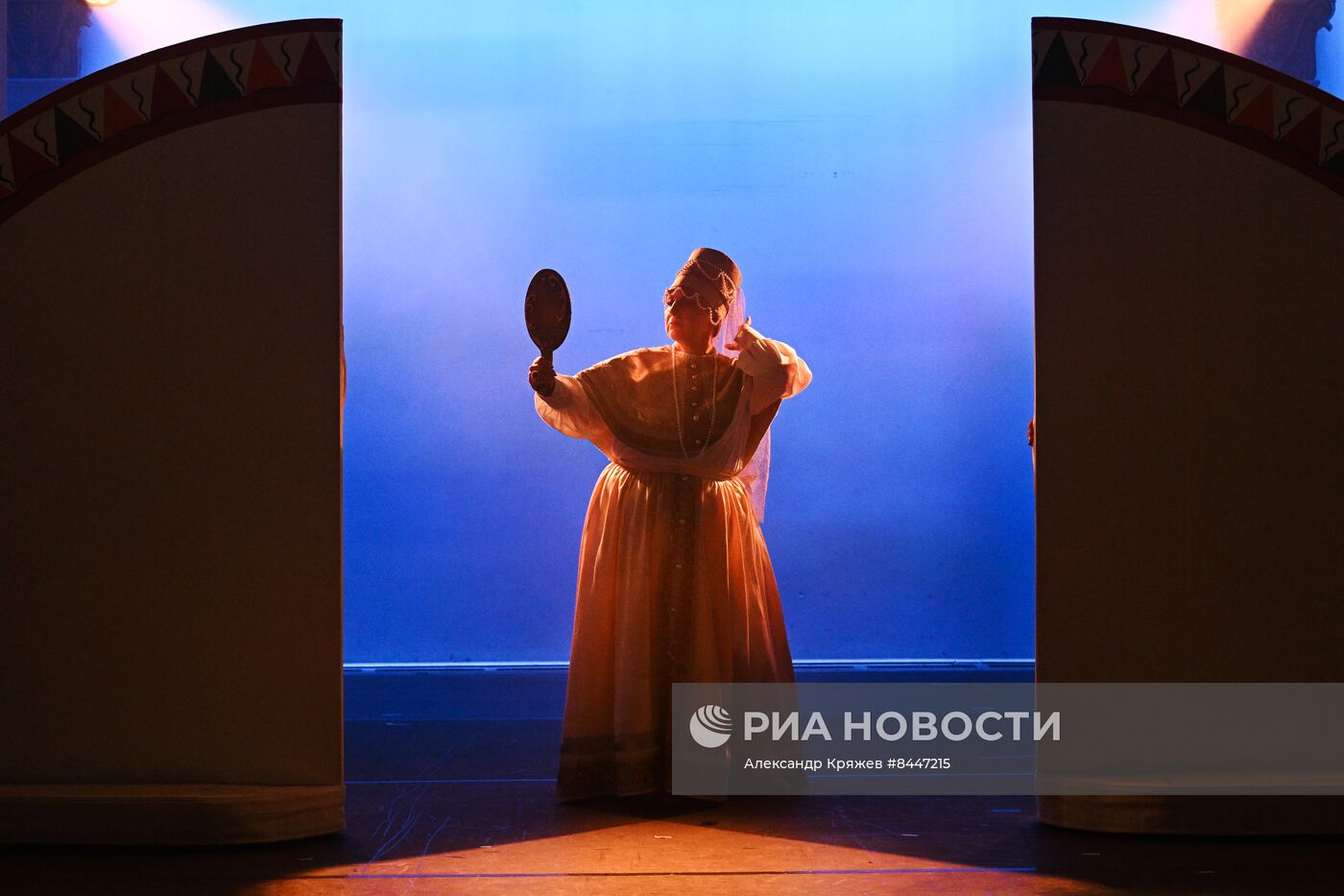 Генеральный прогон оперы "Сказка о рыбаке и рыбке" в Новосибирске