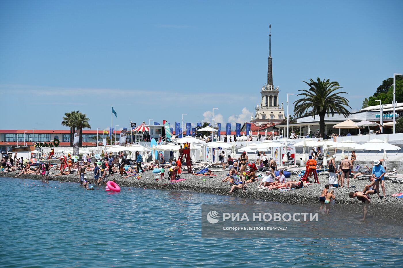 Старт пляжного сезона в Сочи