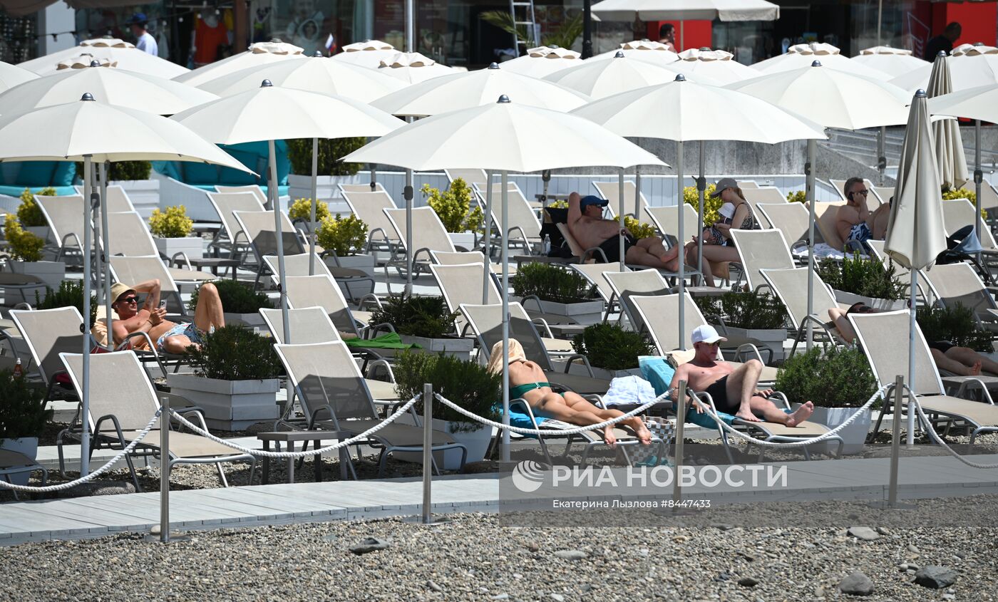 Старт пляжного сезона в Сочи