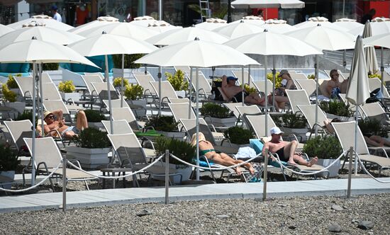 Старт пляжного сезона в Сочи