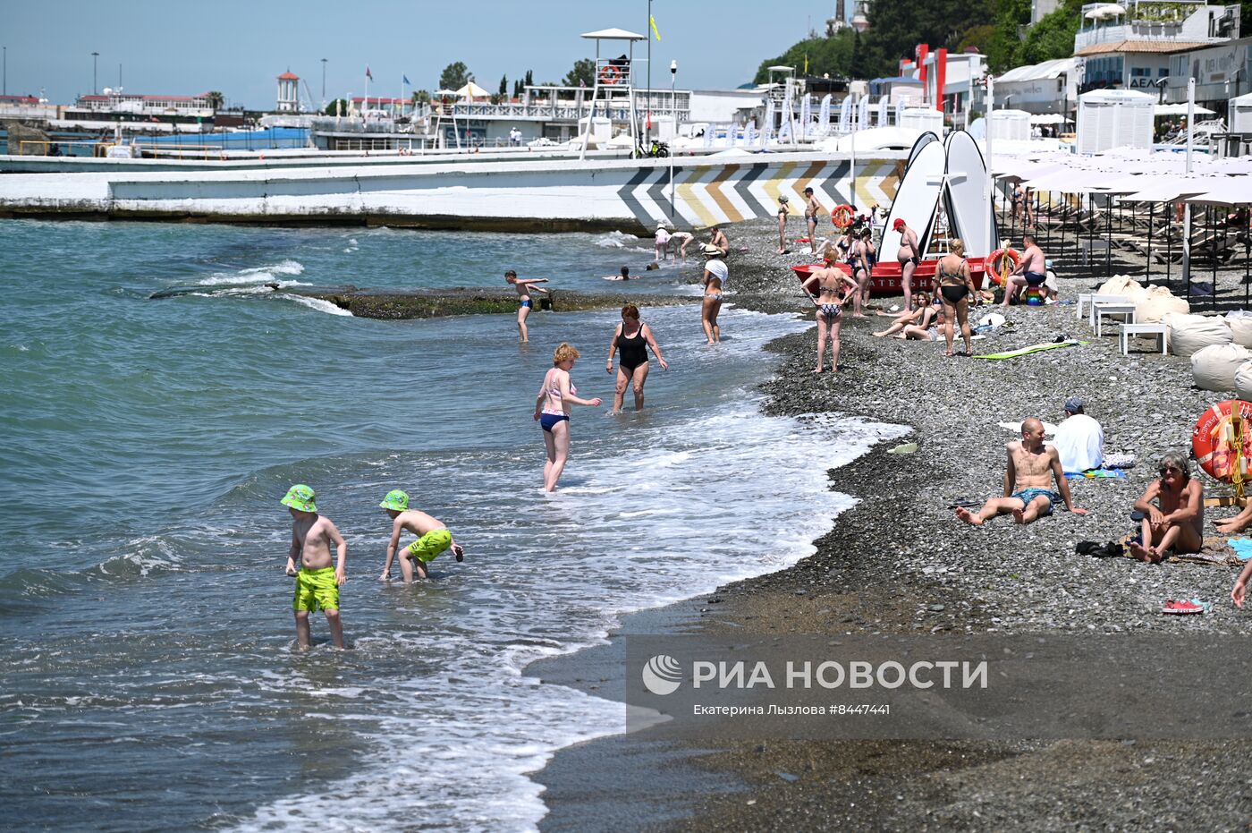 Старт пляжного сезона в Сочи