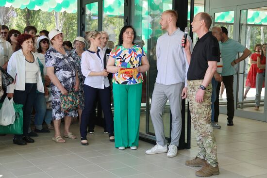 Открытие гипермаркета "ПАLLET" в Макеевке