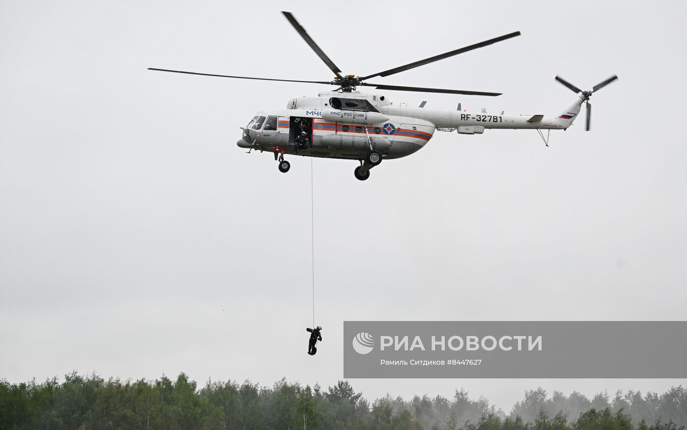 Демонстрационная программа в рамках международного салона "Комплексная безопасность - 2023"