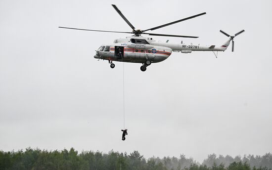 Демонстрационная программа в рамках международного салона "Комплексная безопасность - 2023"