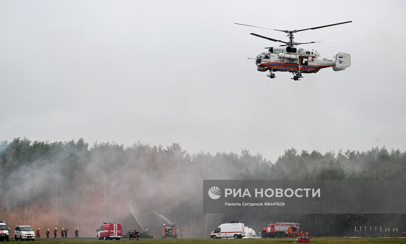 Демонстрационная программа в рамках международного салона "Комплексная безопасность - 2023"