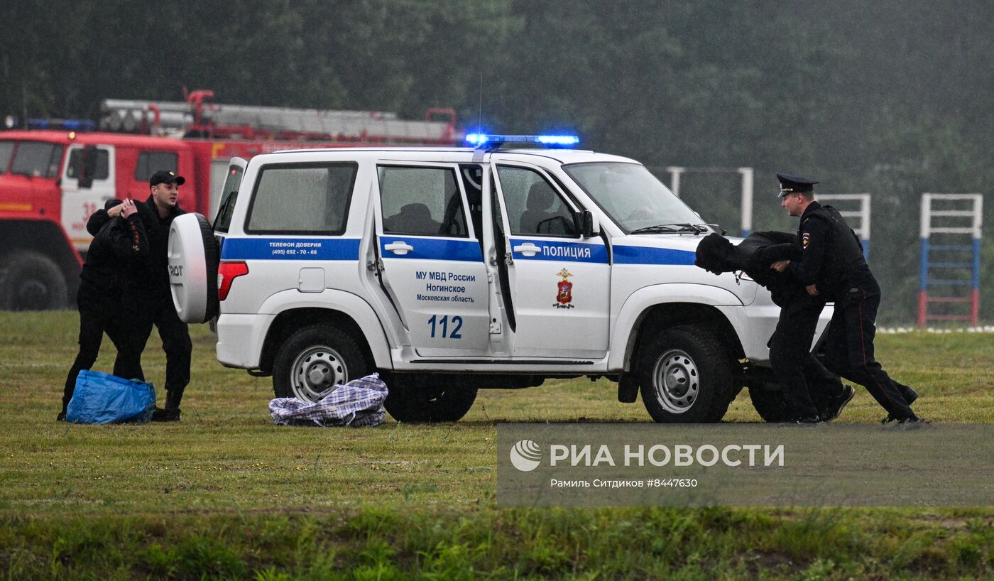 Демонстрационная программа в рамках международного салона "Комплексная безопасность - 2023"