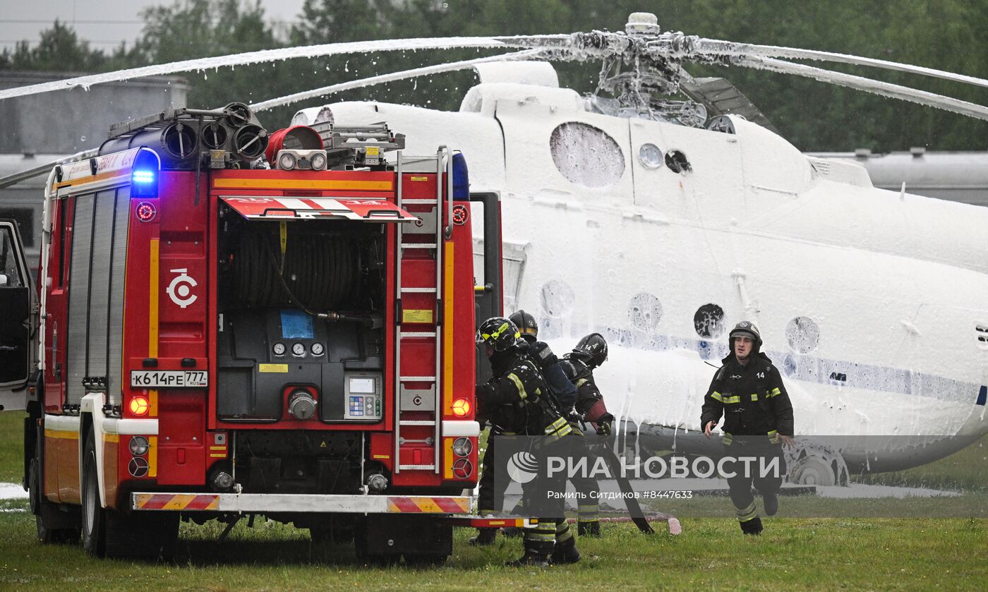 Демонстрационная программа в рамках международного салона "Комплексная безопасность - 2023"