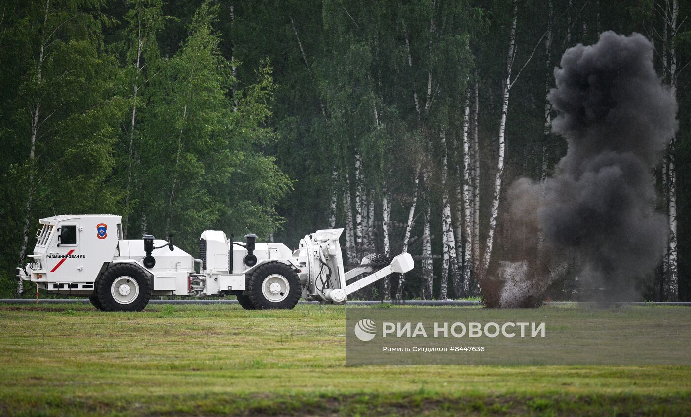 Демонстрационная программа в рамках международного салона "Комплексная безопасность - 2023"