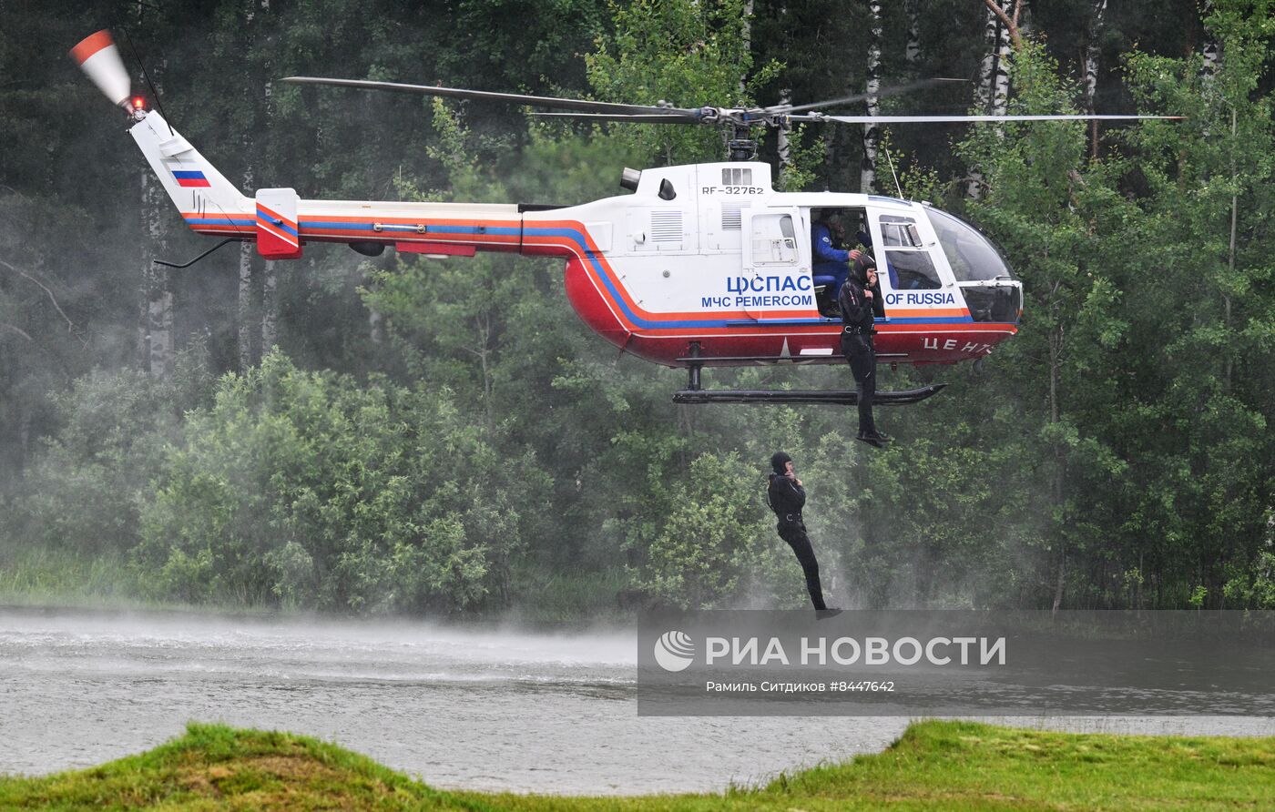 Демонстрационная программа в рамках международного салона "Комплексная безопасность - 2023"