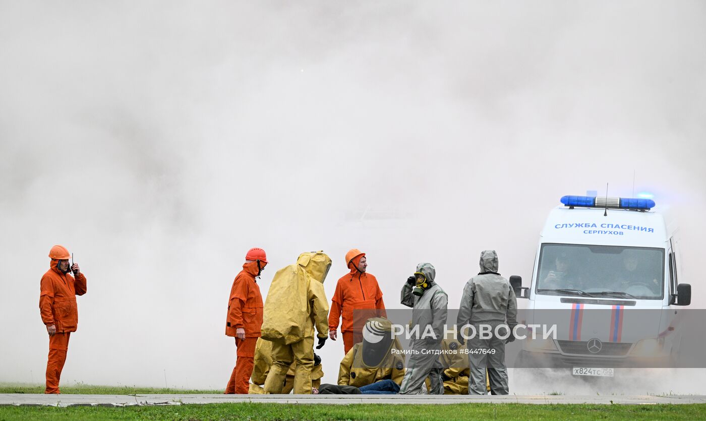 Демонстрационная программа в рамках международного салона "Комплексная безопасность - 2023"