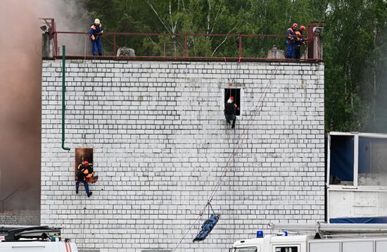 Демонстрационная программа в рамках международного салона "Комплексная безопасность - 2023"