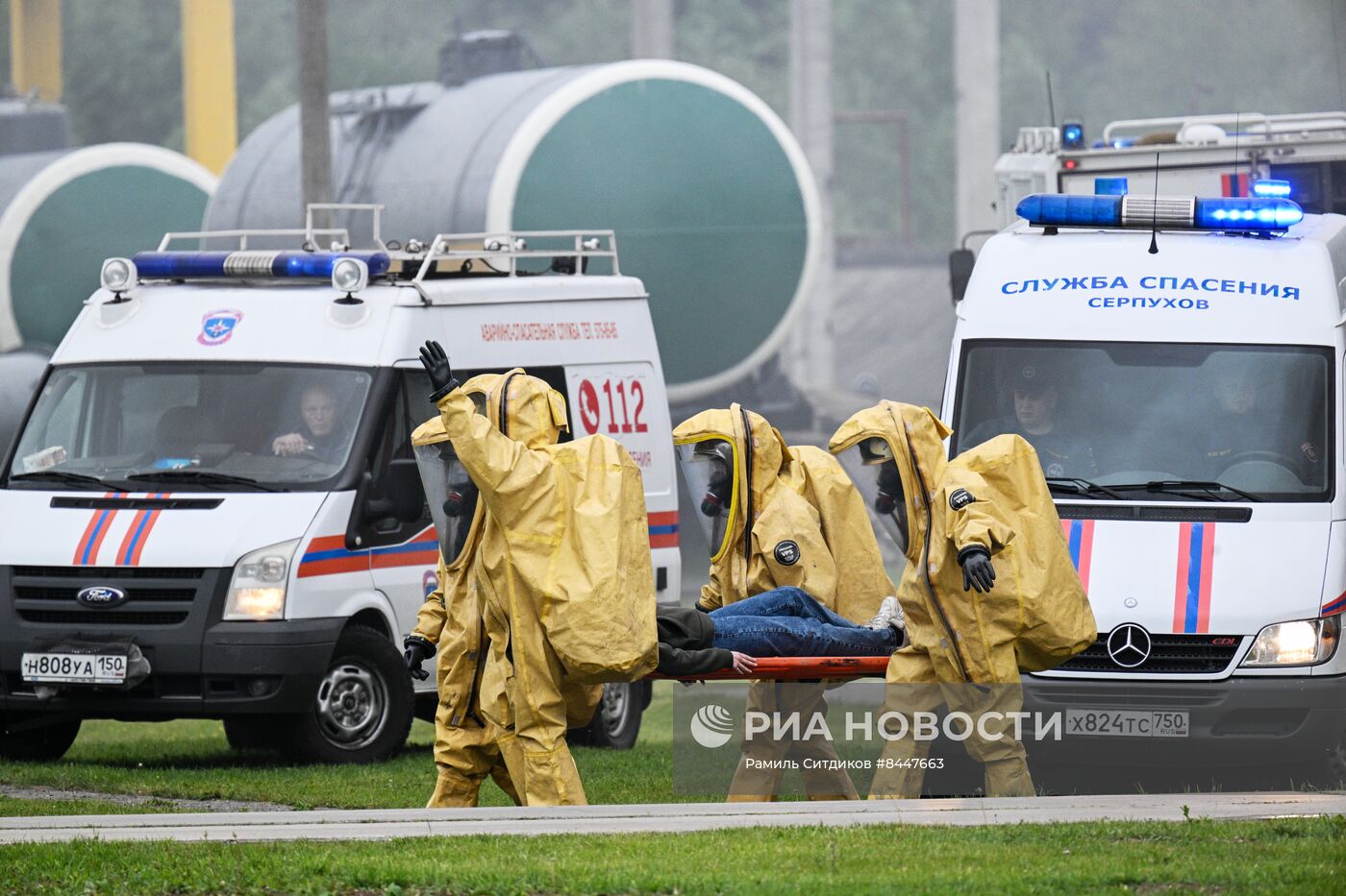 Демонстрационная программа в рамках международного салона "Комплексная безопасность - 2023"